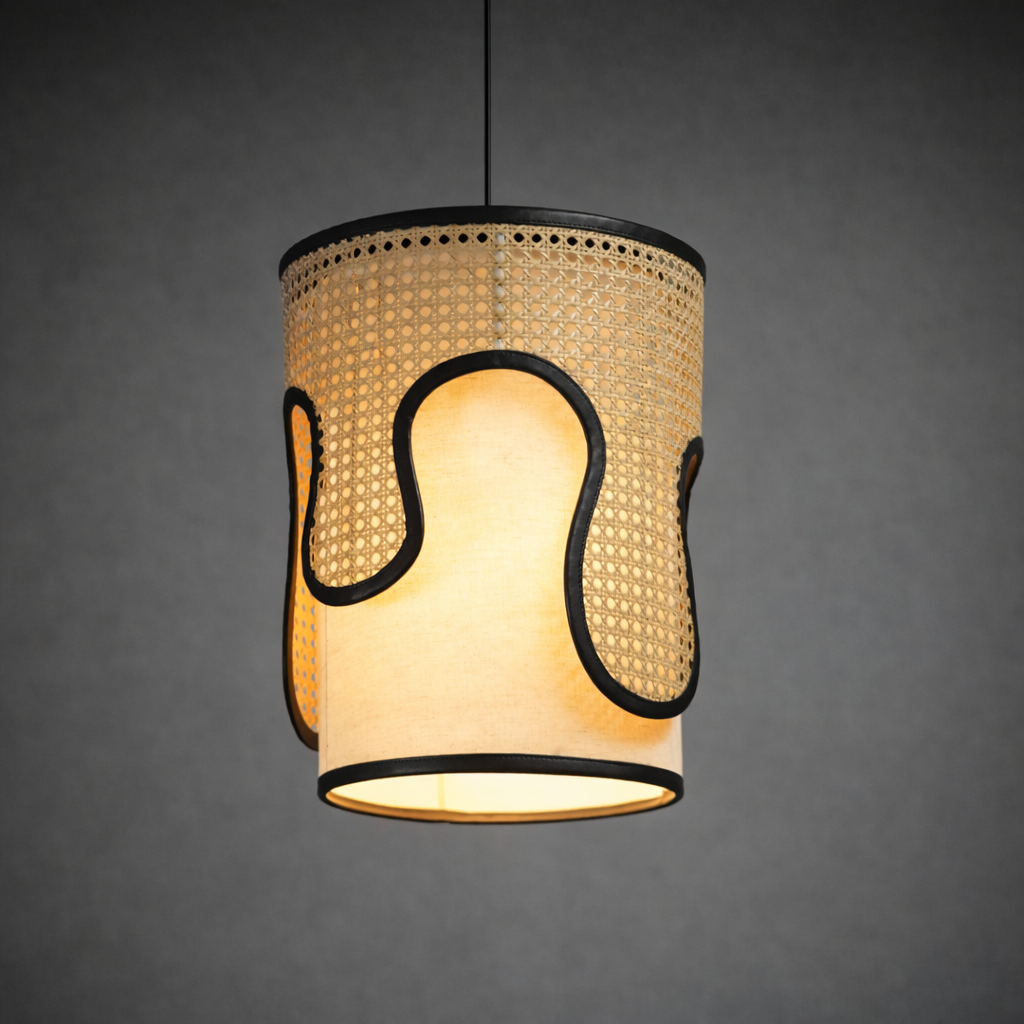 Nectar Cane Pendant - Handcrafted Bamboo Light