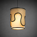 Nectar Cane Pendant - Handcrafted Bamboo Light